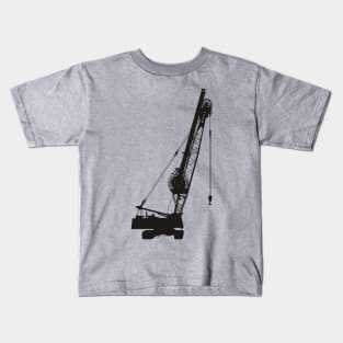 Construction Crane Kids T-Shirt